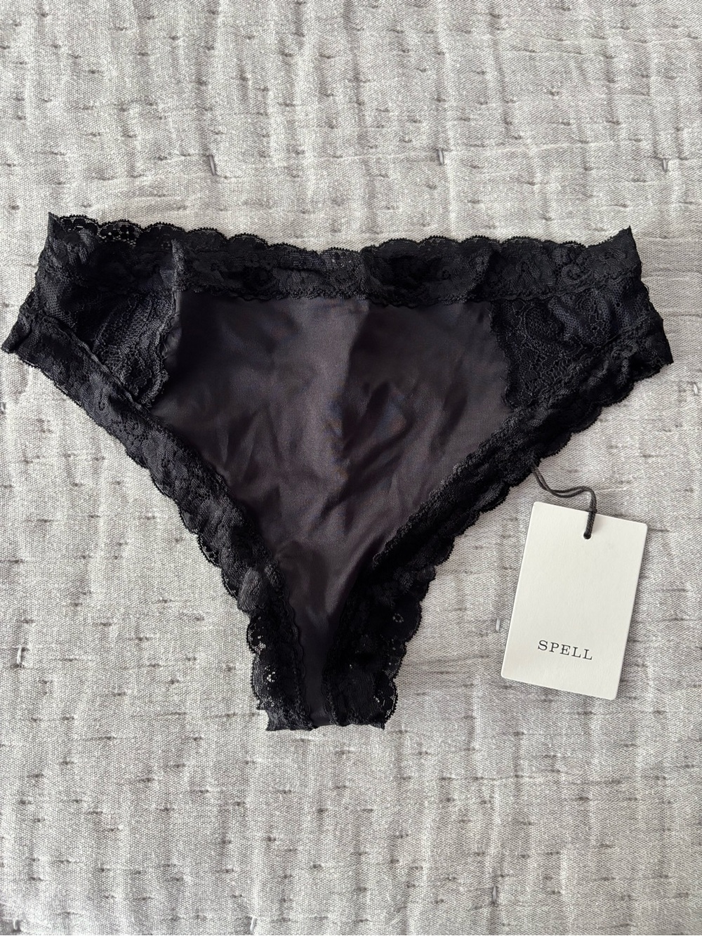 SPELL Melody Brief Panty - Ink Large New